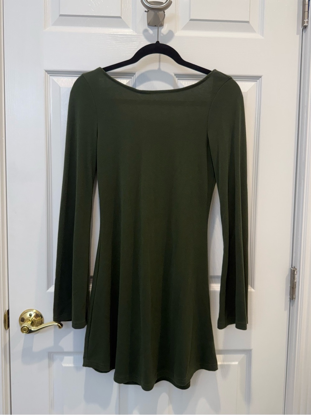 Free People Beach - Rosalia Mini Dress Long Sleeve - Green